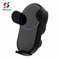 Smart Sensor Car Wireless Charger Infrared Auto-sens Air Vent Mount Smart Automatic Clamping Simple Fast Wireless Car Charger